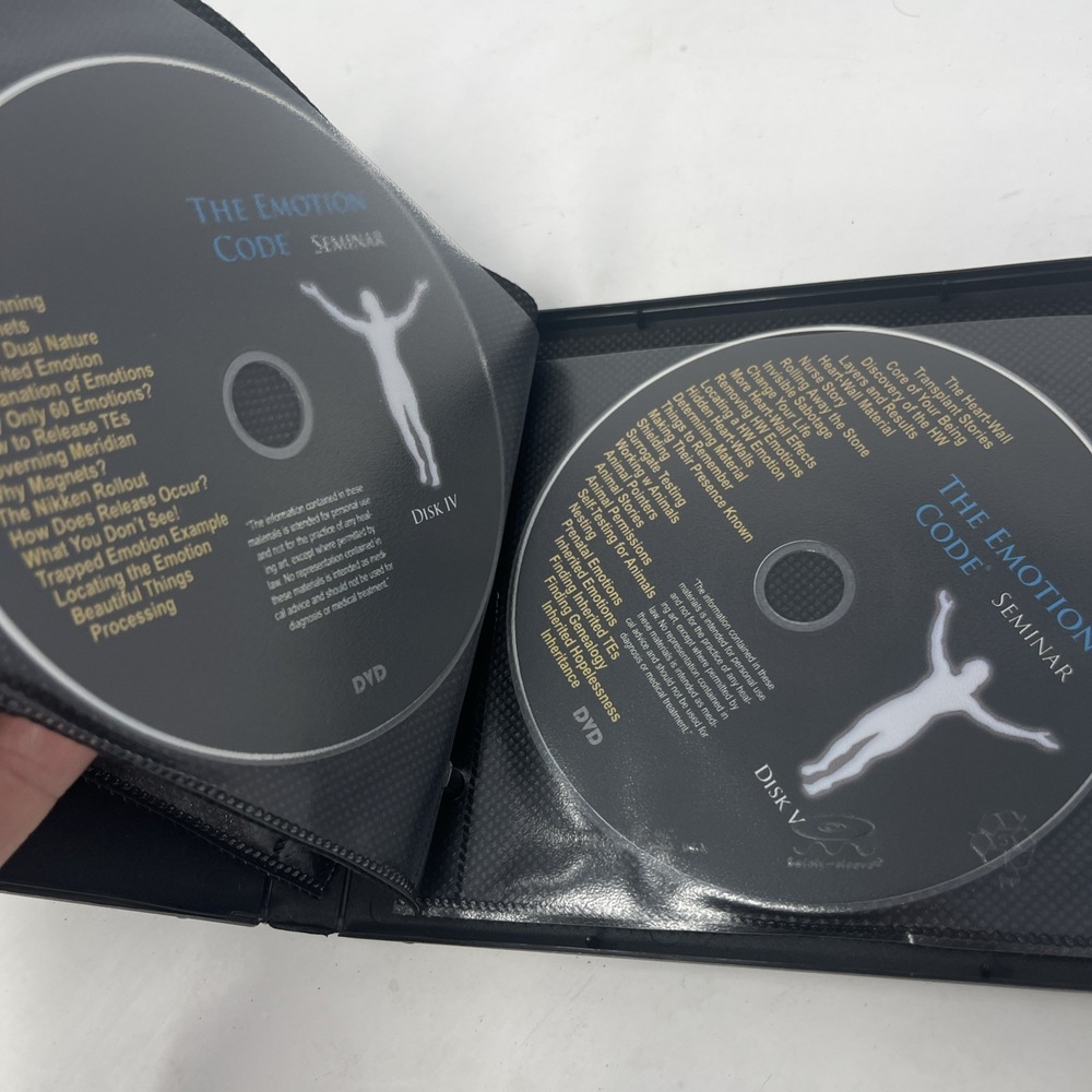 The Emotion Code Complete Live Seminar (DVD 6-Disc Set) Dr. Bradley Nelson - Picture 4 of 6